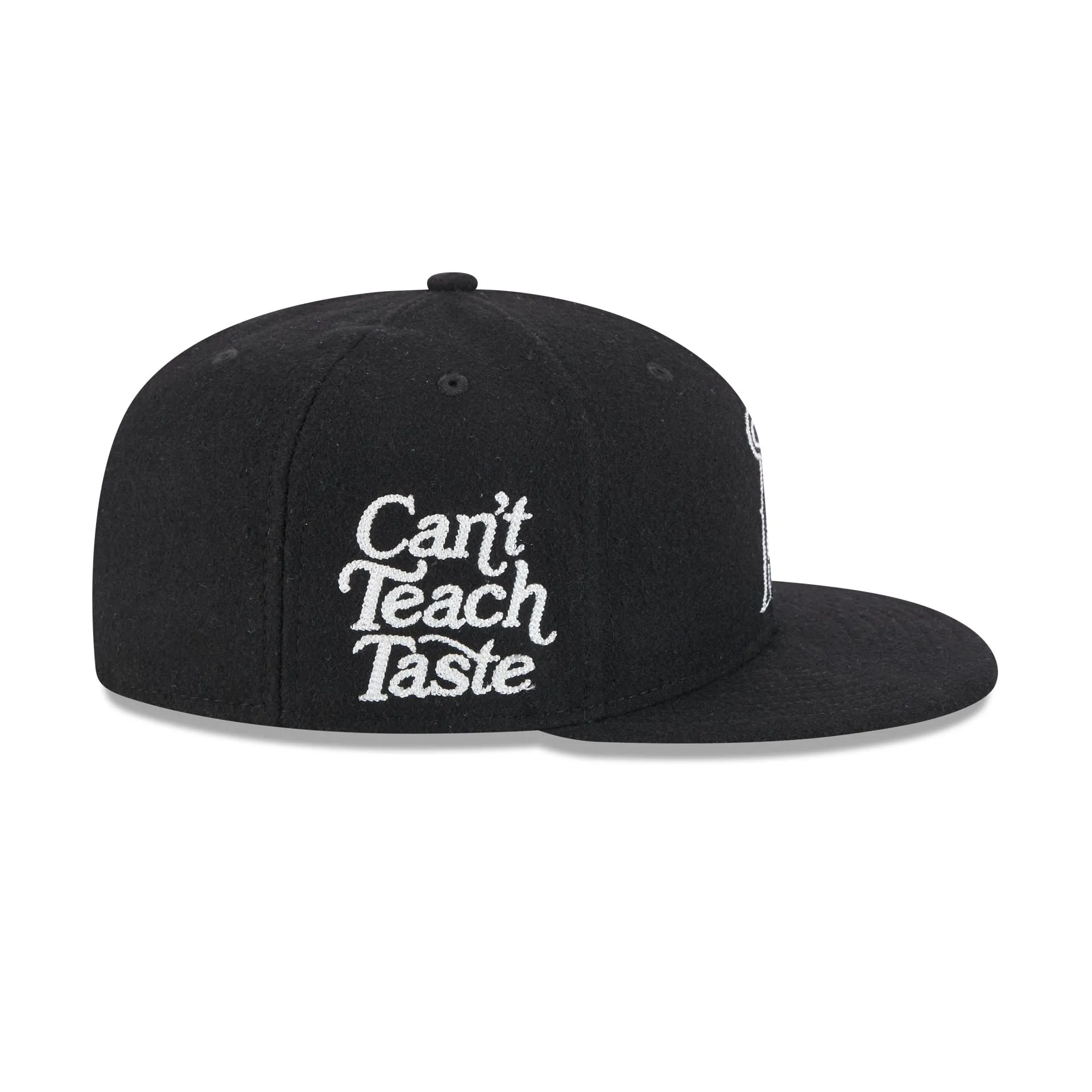 Los Angeles Angels Diet Starts Monday Can't Teach Taste Black 59FIFTY Fitted Hat sold by New Era product image thumbnail 4