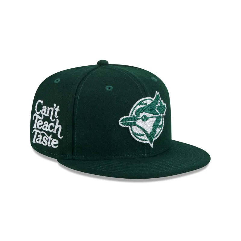 Toronto Blue Jays Diet Starts Monday Can't Teach Taste Green 59FIFTY Fitted Hat sold by New Era