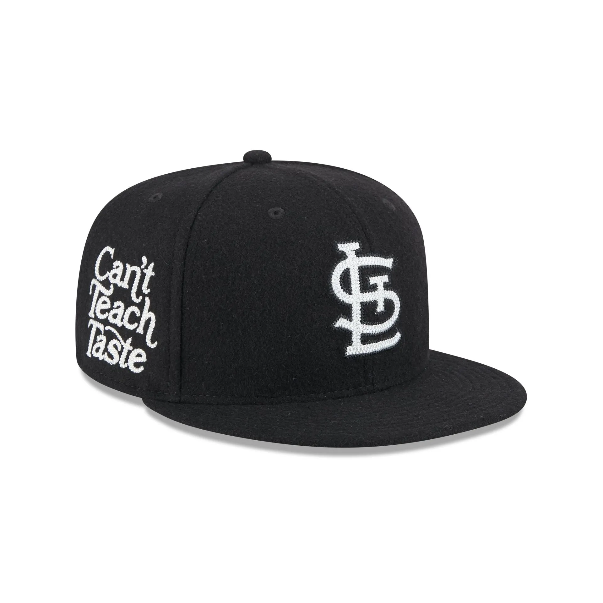 St. Louis Cardinals Diet Starts Monday Can't Teach Taste Black 59FIFTY Fitted Hat sold by New Era