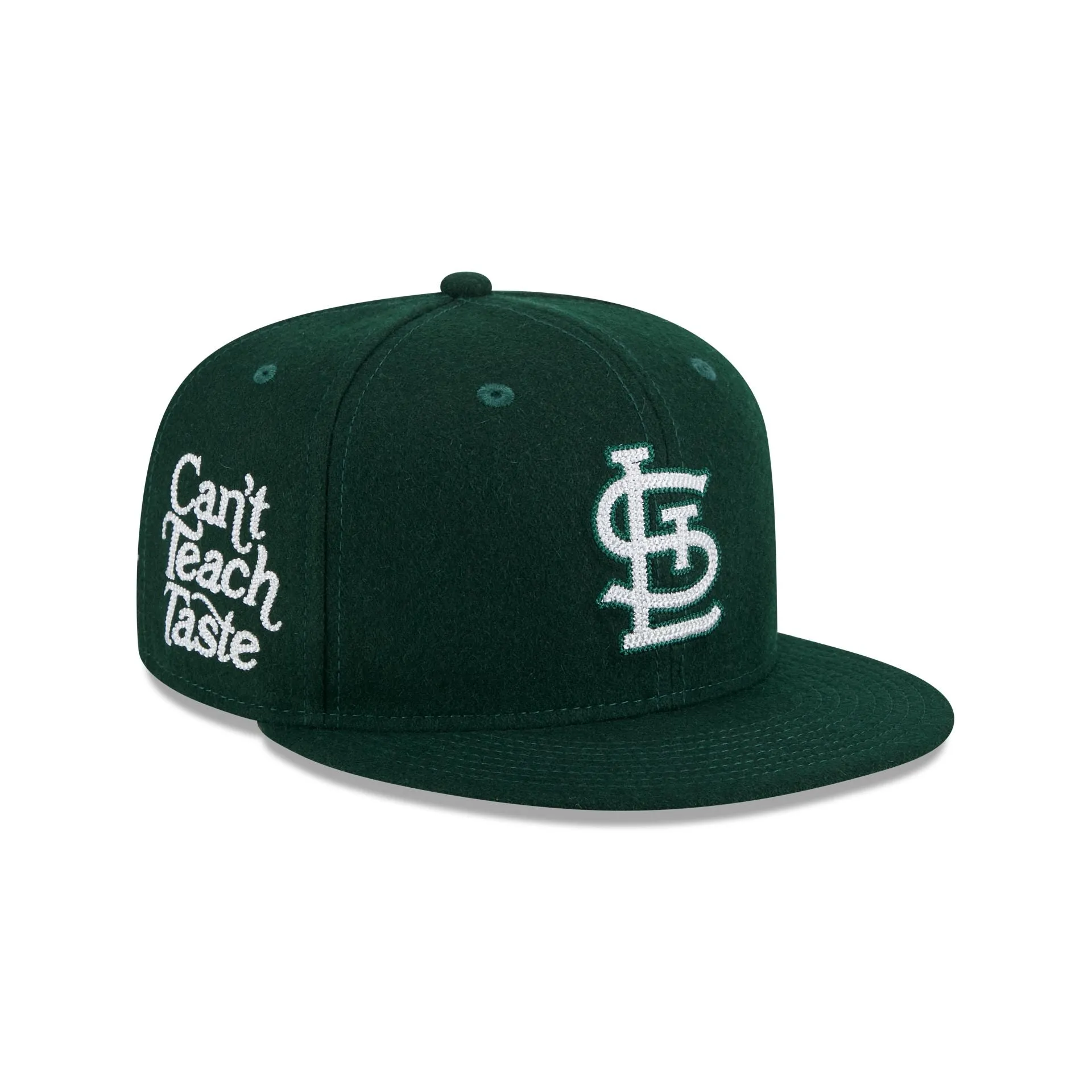 St. Louis Cardinals Diet Starts Monday Can't Teach Taste Green 59FIFTY Fitted Hat sold by New Era