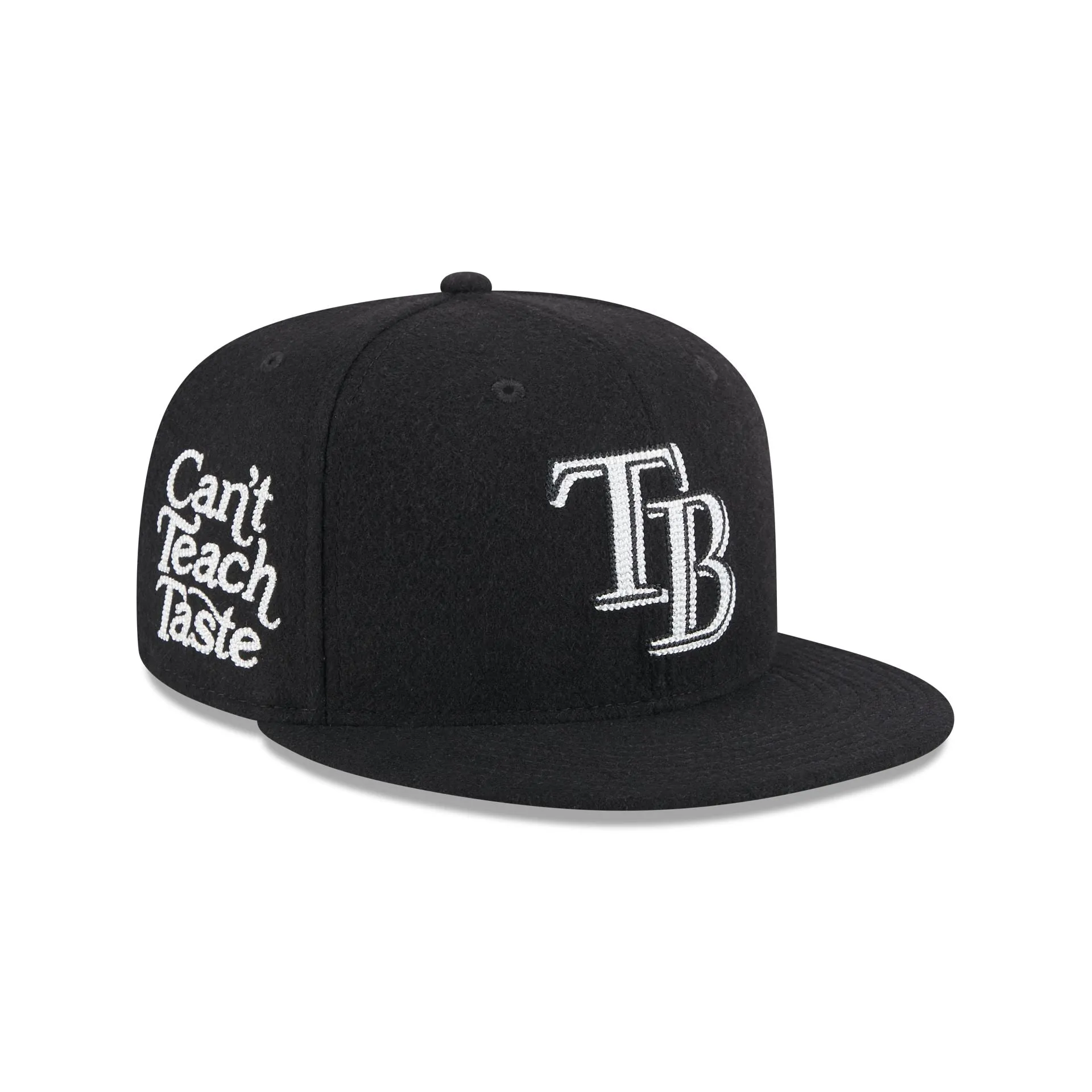 Tampa Bay Rays Diet Starts Monday Can't Teach Taste Black 59FIFTY Fitted Hat sold by New Era