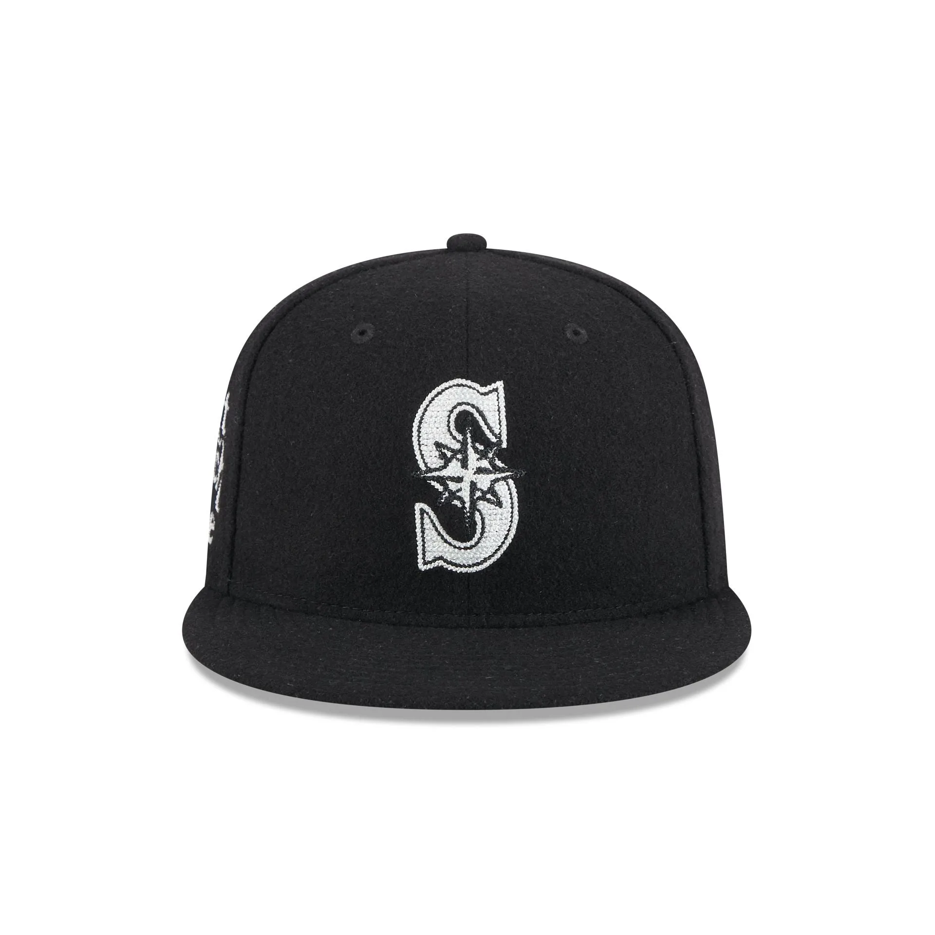 Seattle Mariners Diet Starts Monday Can't Teach Taste Black 59FIFTY Fitted Hat sold by New Era product image thumbnail 2