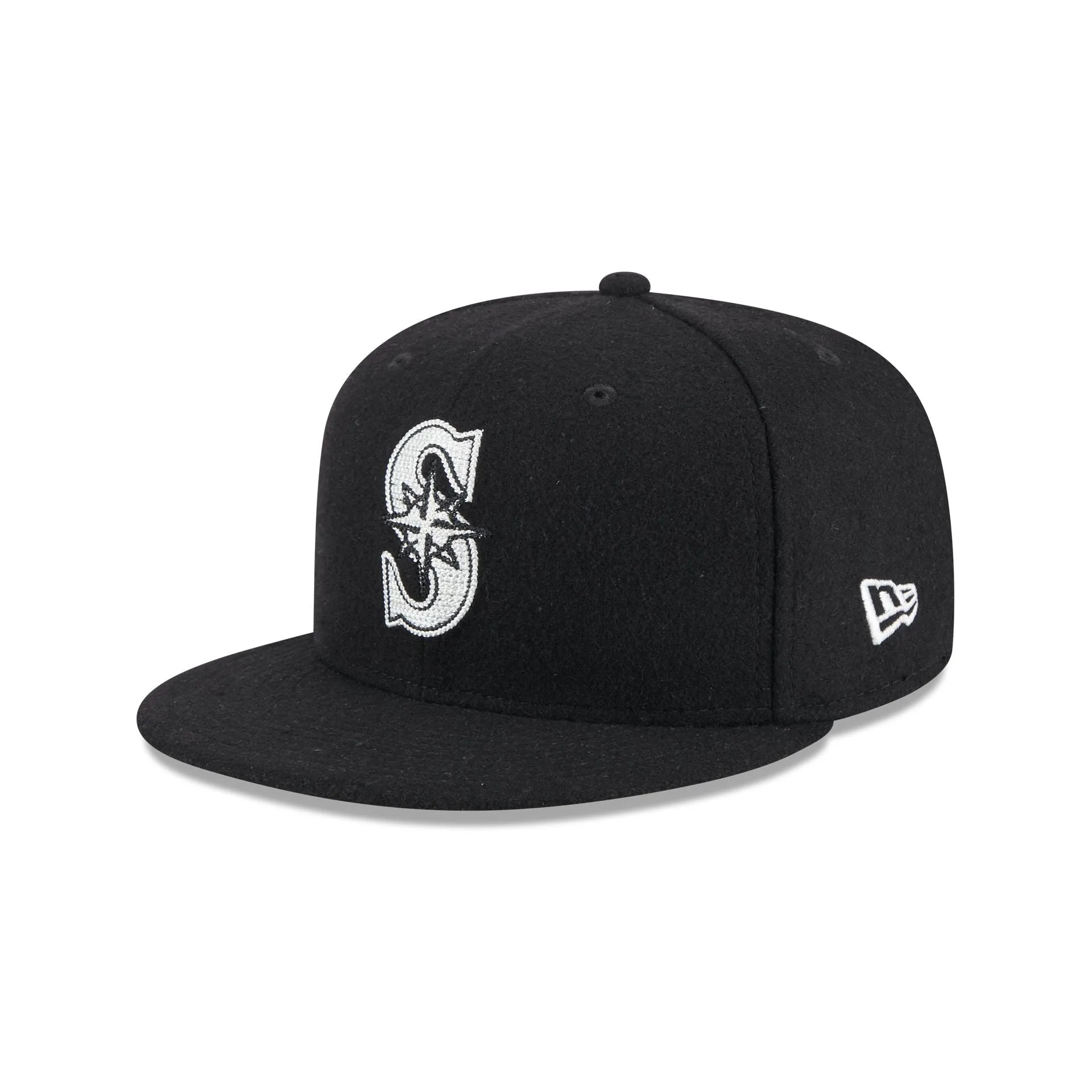 Seattle Mariners Diet Starts Monday Can't Teach Taste Black 59FIFTY Fitted Hat sold by New Era product image thumbnail 3