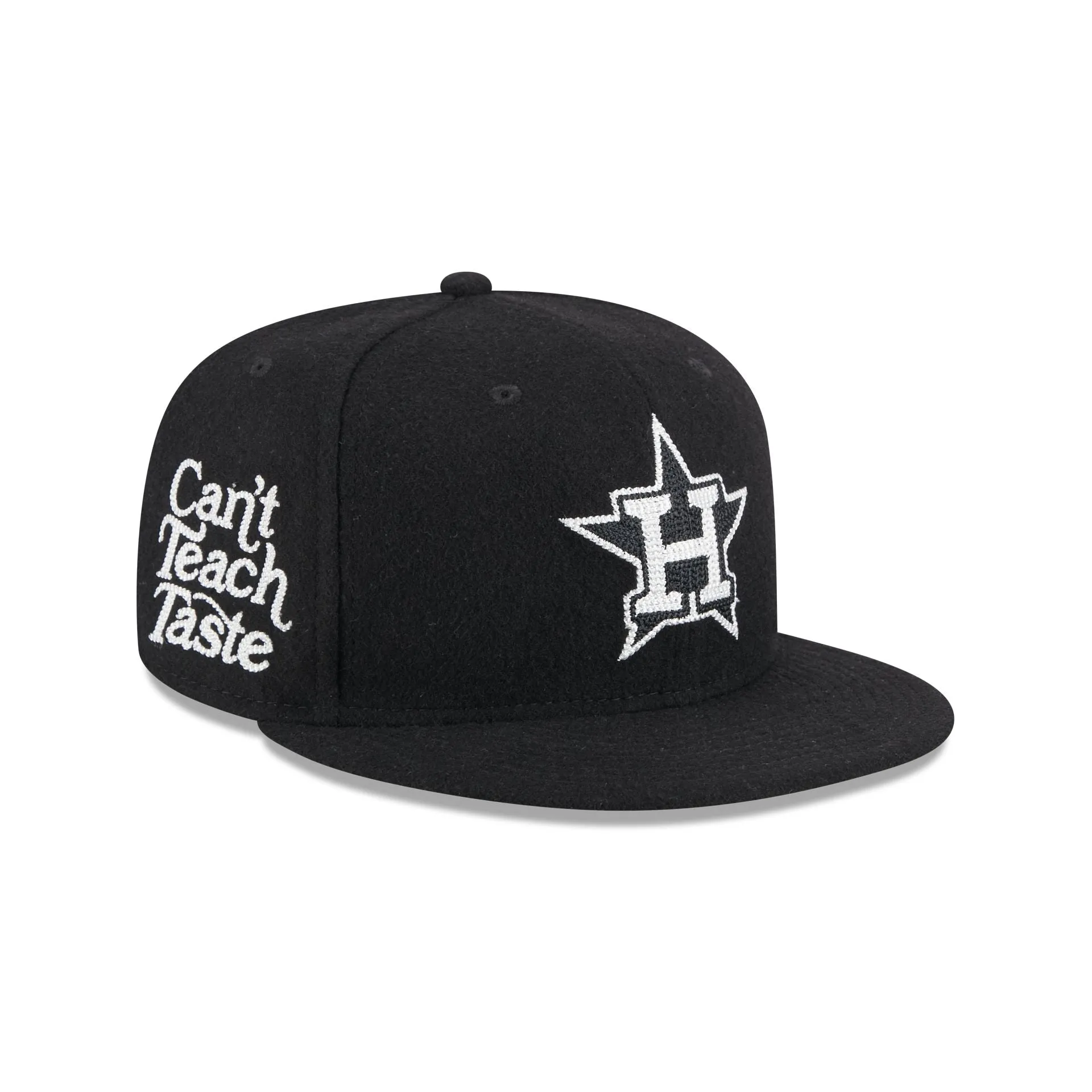 Houston Astros Diet Starts Monday Can't Teach Taste Black 59FIFTY Fitted Hat sold by New Era