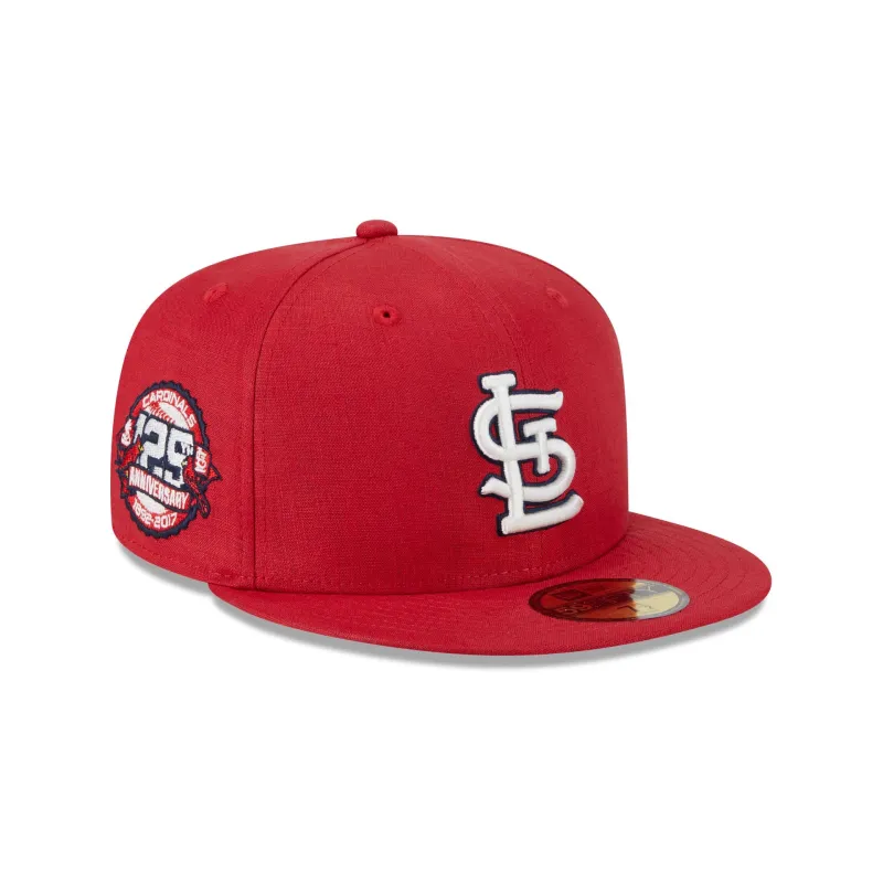 Team Linen St. Louis Cardinals 59FIFTY Fitted Hat sold by New Era