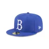 Team Linen Brooklyn Dodgers 59FIFTY Fitted Hat sold by New Era