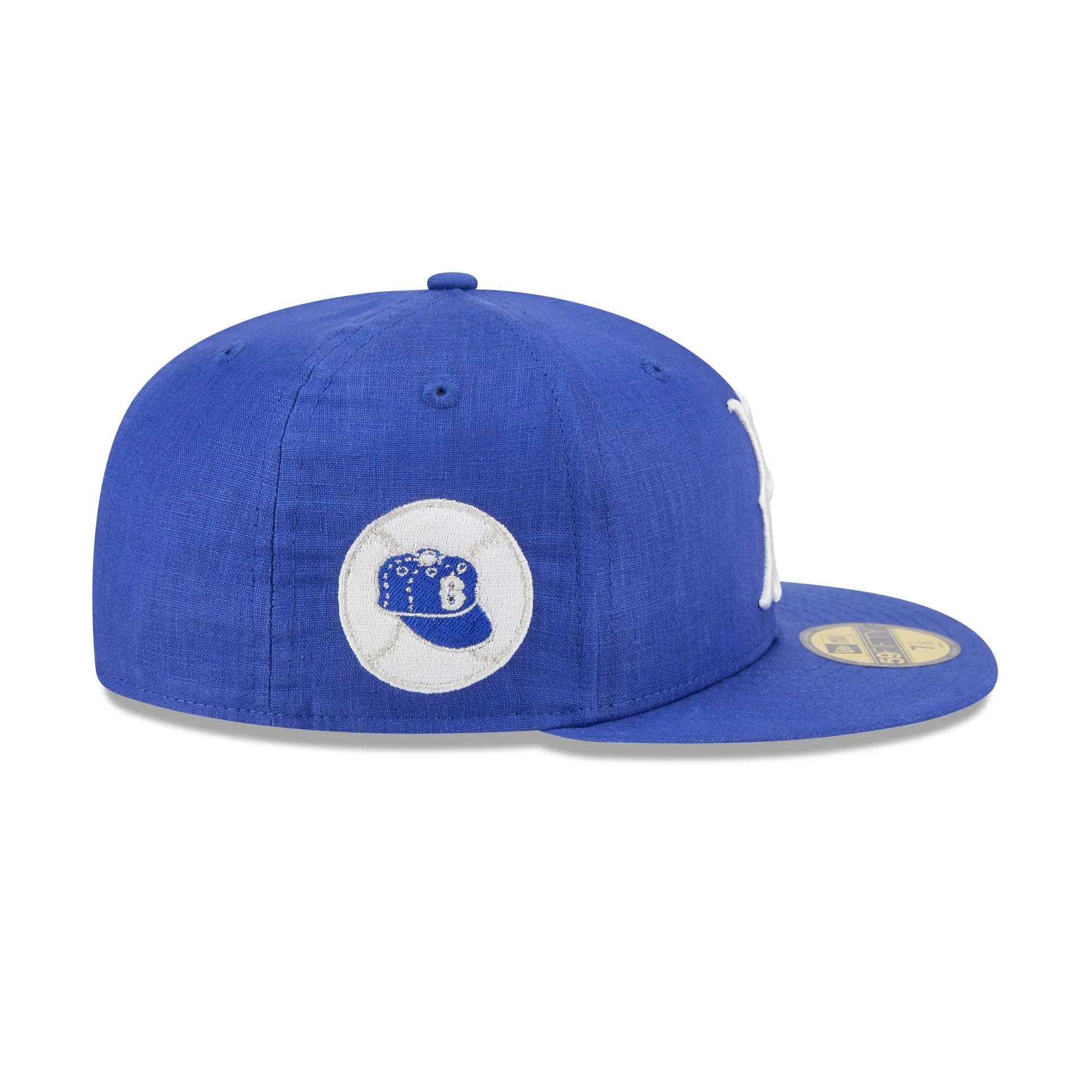 Team Linen Brooklyn Dodgers 59FIFTY Fitted Hat sold by New Era product image thumbnail 4