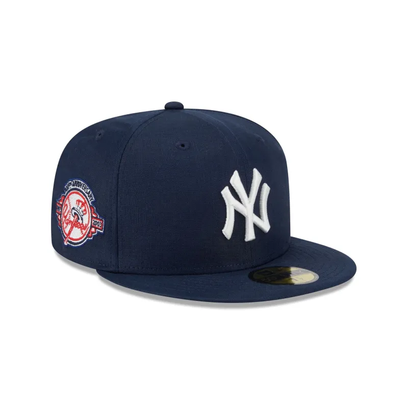 New York Yankees Pattern Denim 59FIFTY Fitted Hat | Parallel