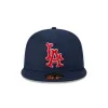 Team Linen Los Angeles Angels 59FIFTY Fitted Hat sold by New Era