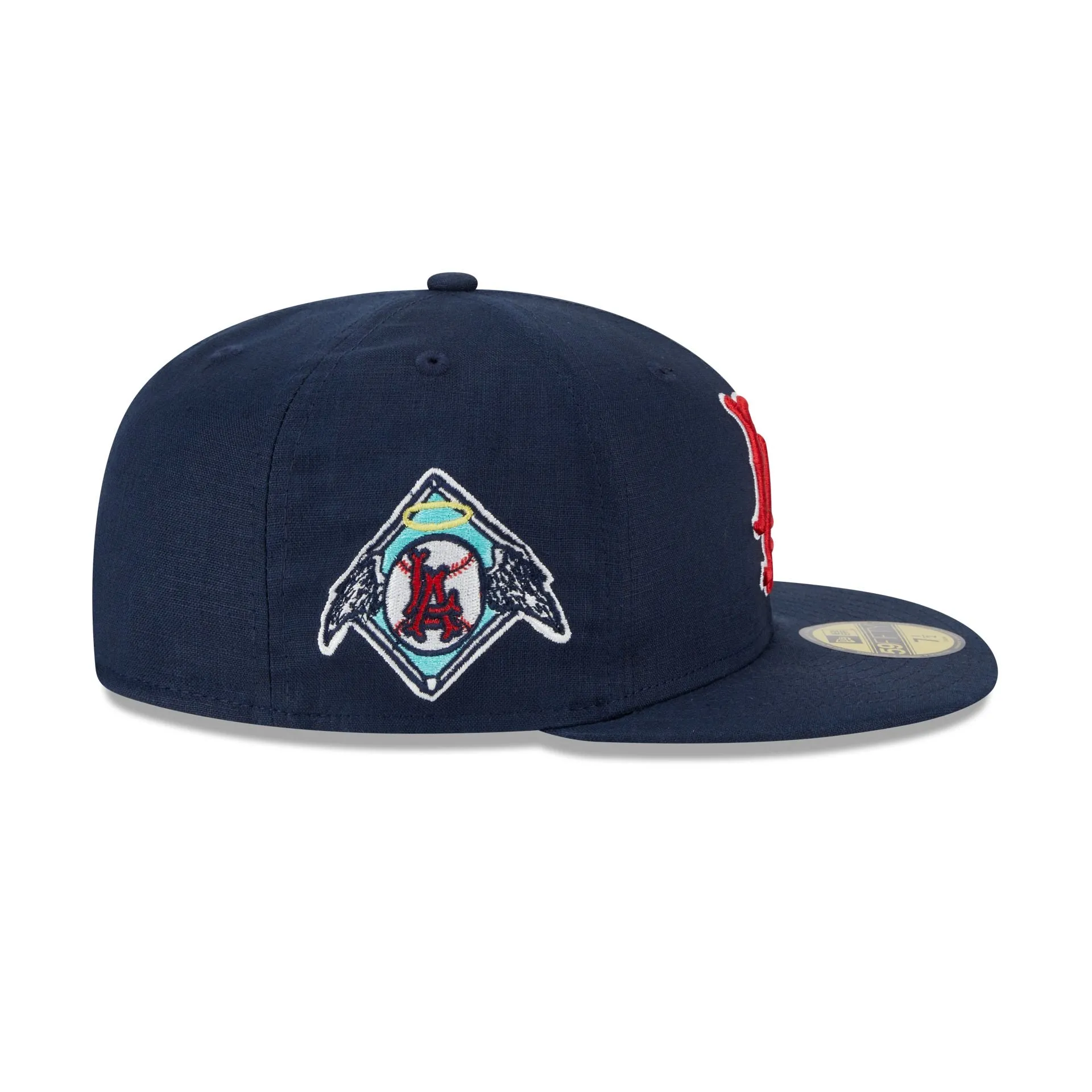 Team Linen Los Angeles Angels 59FIFTY Fitted Hat sold by New Era product image thumbnail 4