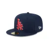Team Linen Los Angeles Angels 59FIFTY Fitted Hat sold by New Era