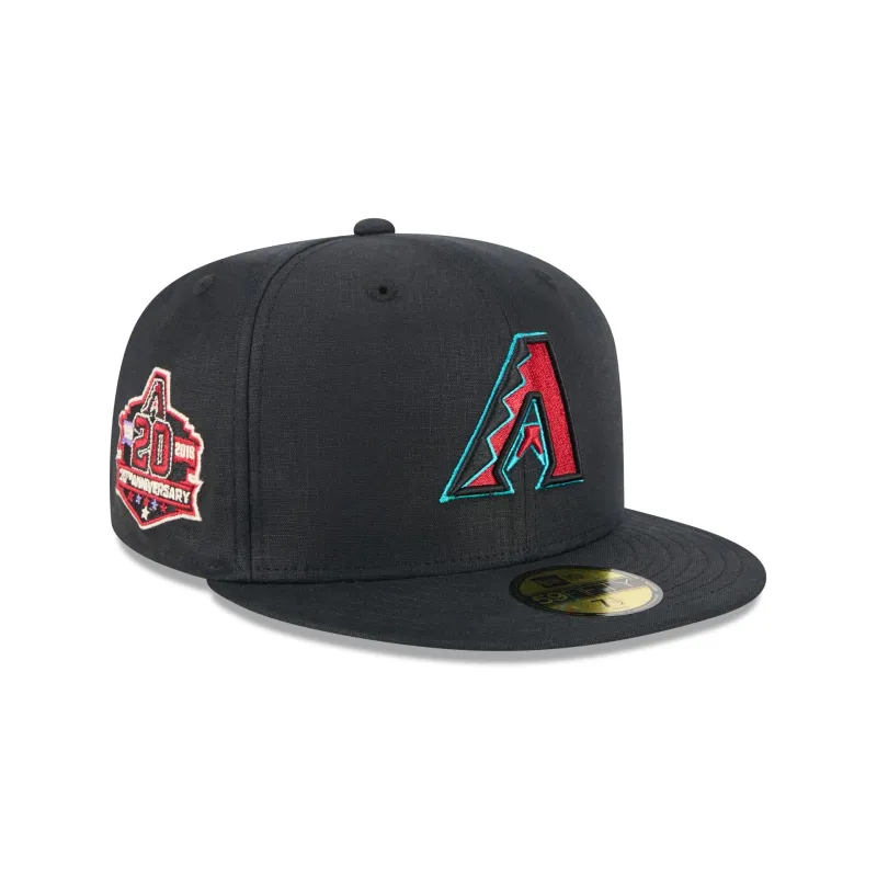 Team Linen Arizona Diamondbacks 59FIFTY Fitted Hat sold by New Era