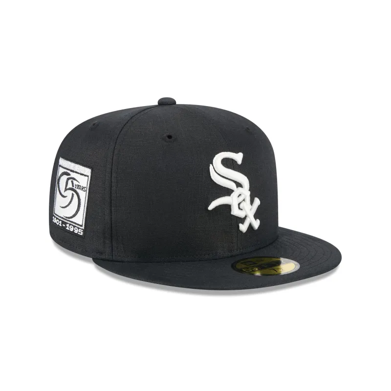 Team Linen Chicago White Sox 59FIFTY Fitted Hat sold by New Era