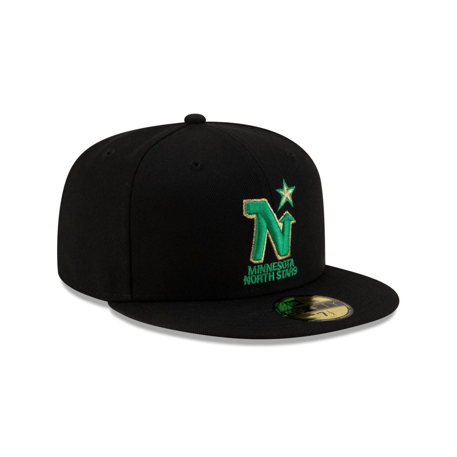 Minnesota North Stars Black 59FIFTY Fitted Hat sold by New Era product image thumbnail 3
