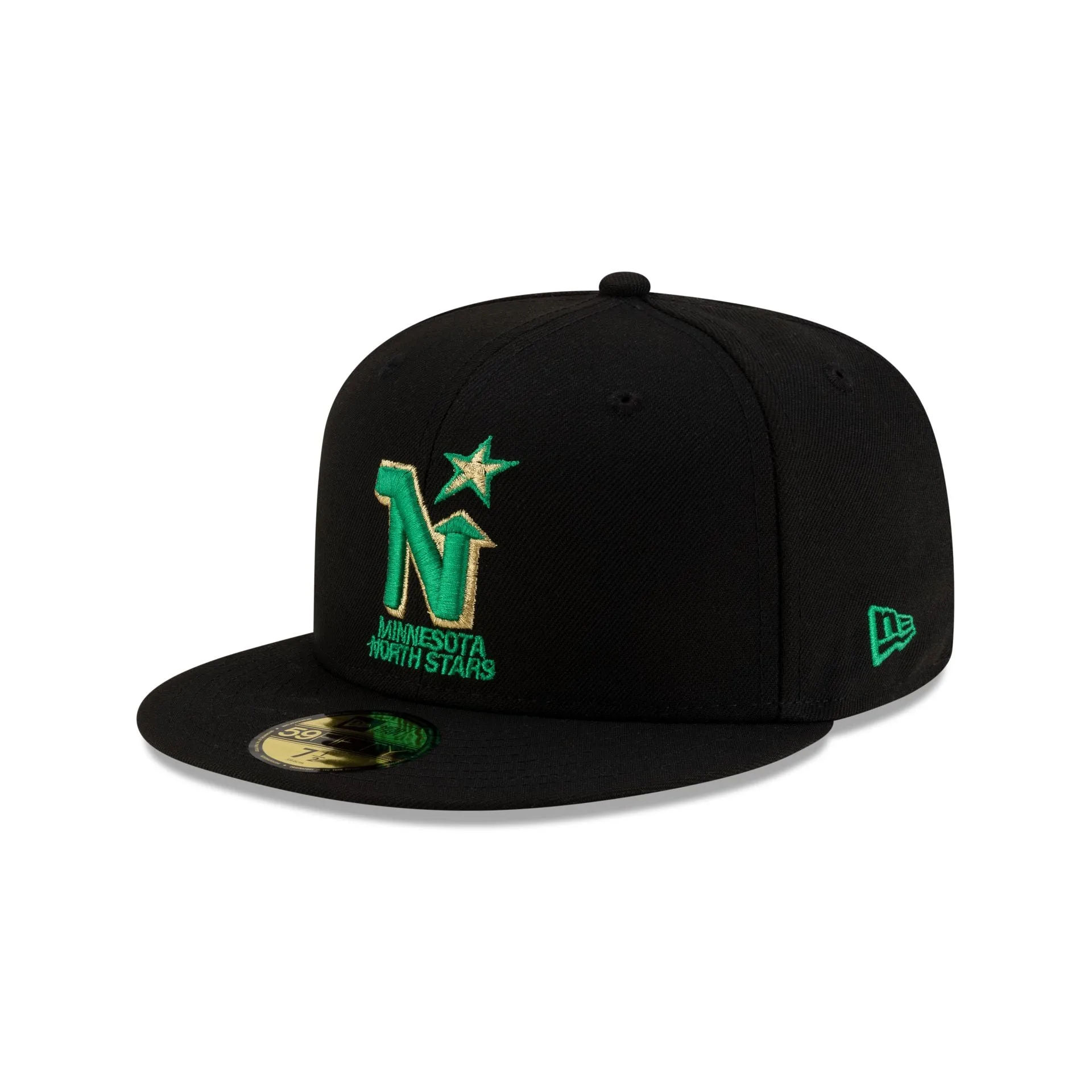 Minnesota North Stars Black 59FIFTY Fitted Hat sold by New Era