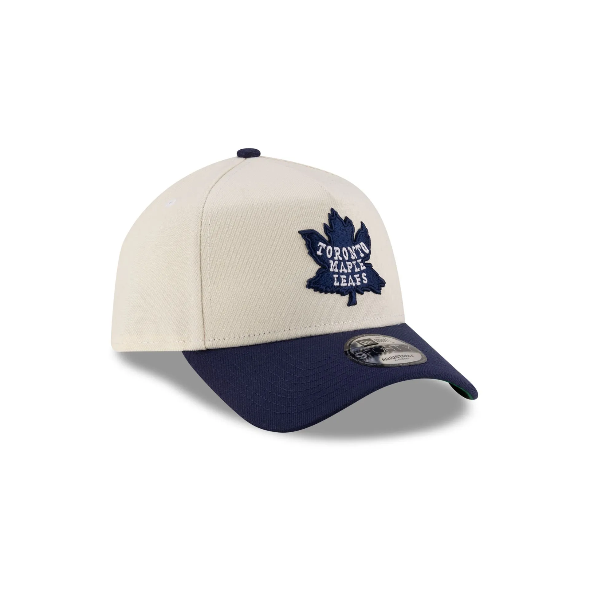 Toronto Maple Leafs Chrome White 9FORTY A-Frame Snapback Hat sold by New Era product image thumbnail 3