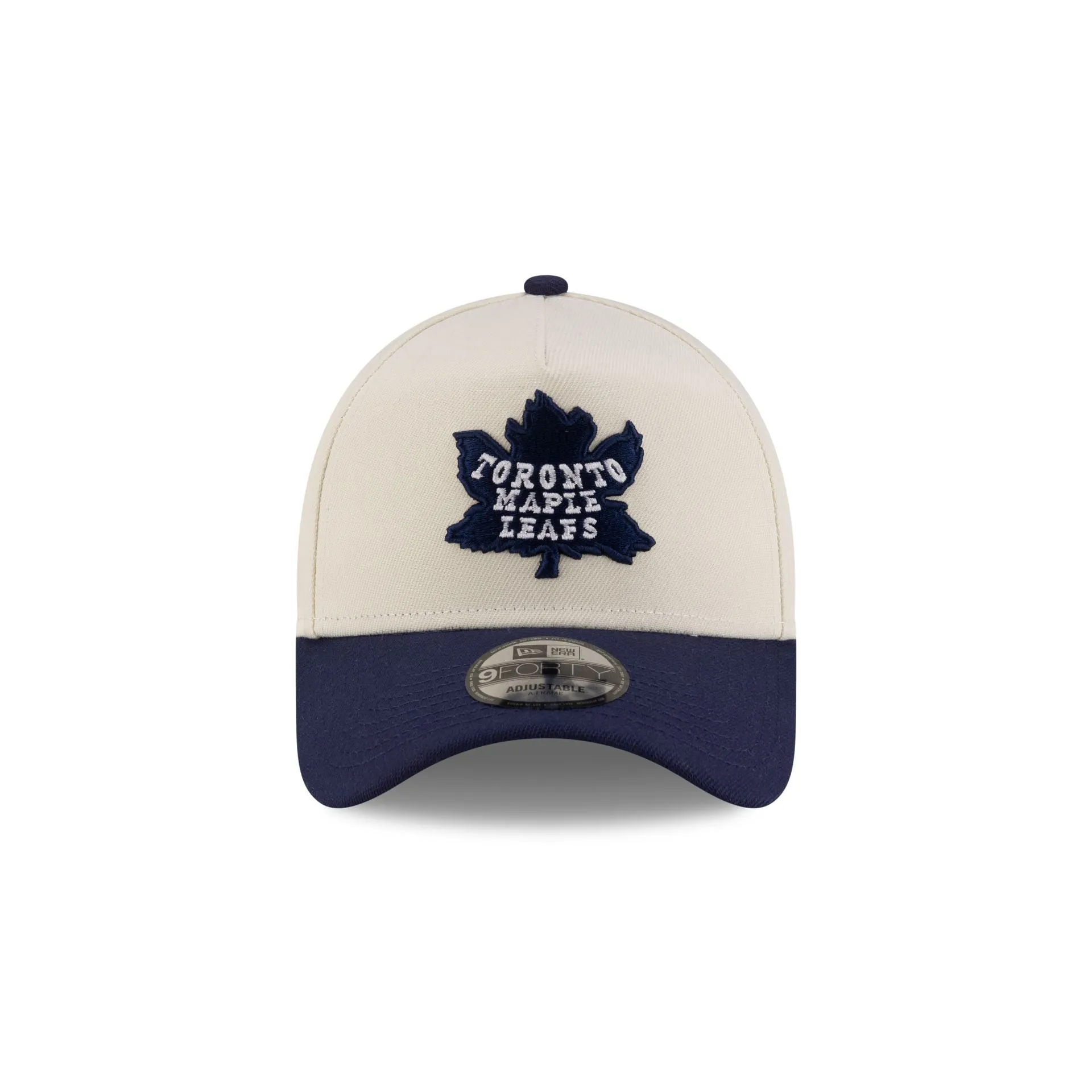 Toronto Maple Leafs Chrome White 9FORTY A-Frame Snapback Hat sold by New Era product image thumbnail 2