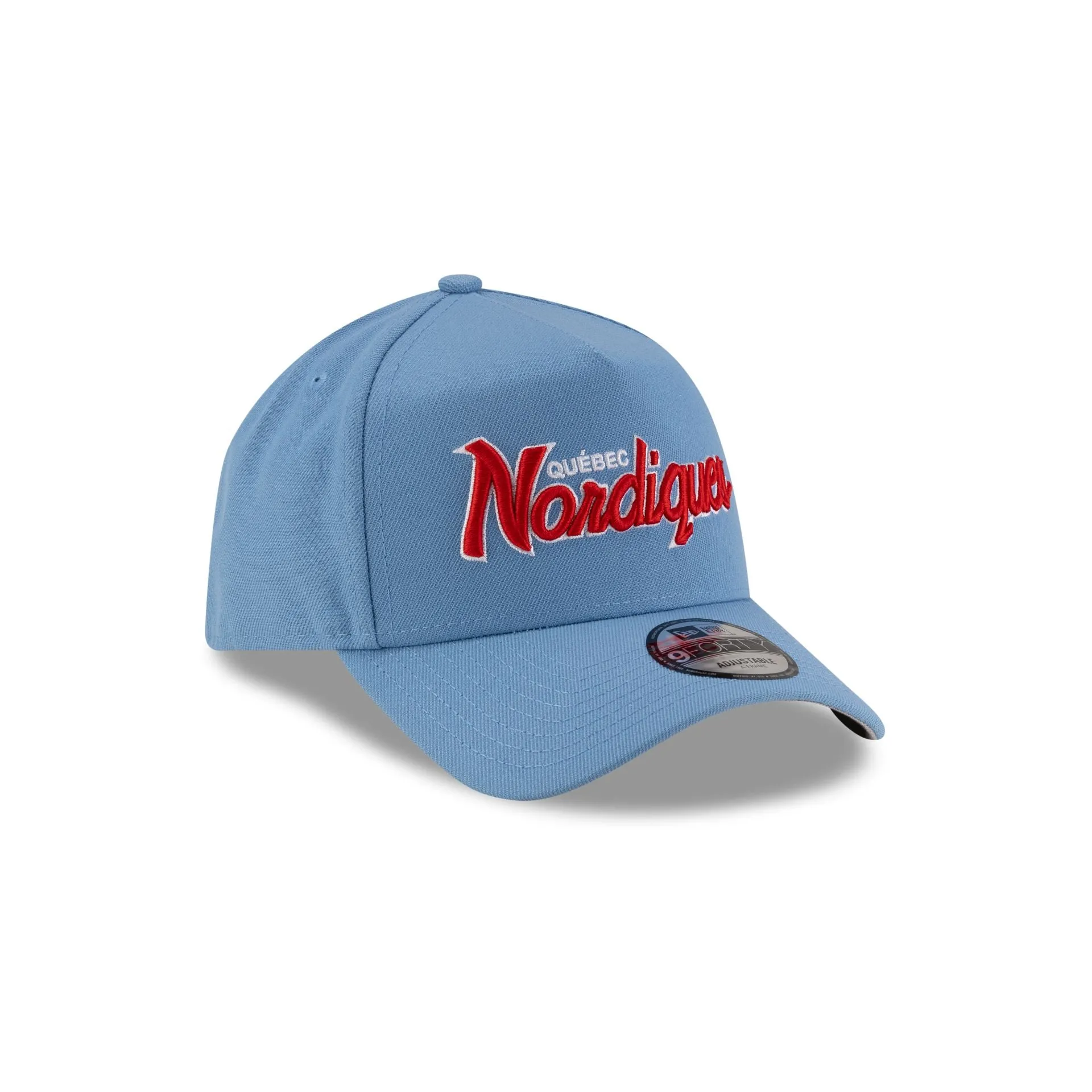 Quebec Nordiques Sky Blue 9FORTY A-Frame Snapback Hat sold by New Era product image thumbnail 3