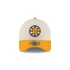 Boston Bruins Chrome White 9FORTY A-Frame Snapback Hat sold by New Era