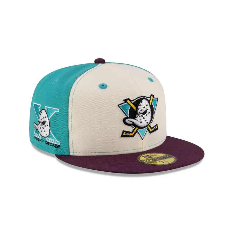 Anaheim Ducks A Mighty Decade 59FIFTY Fitted Hat sold by New Era