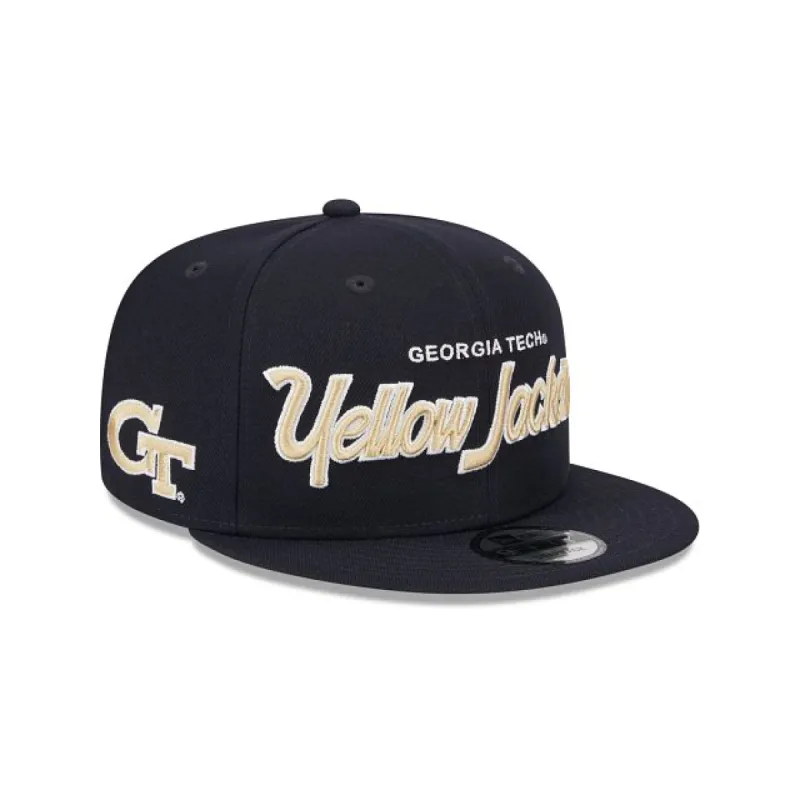 Georgia Tech Yellow Jackets Script 9FIFTY Snapback Hat made by New Era