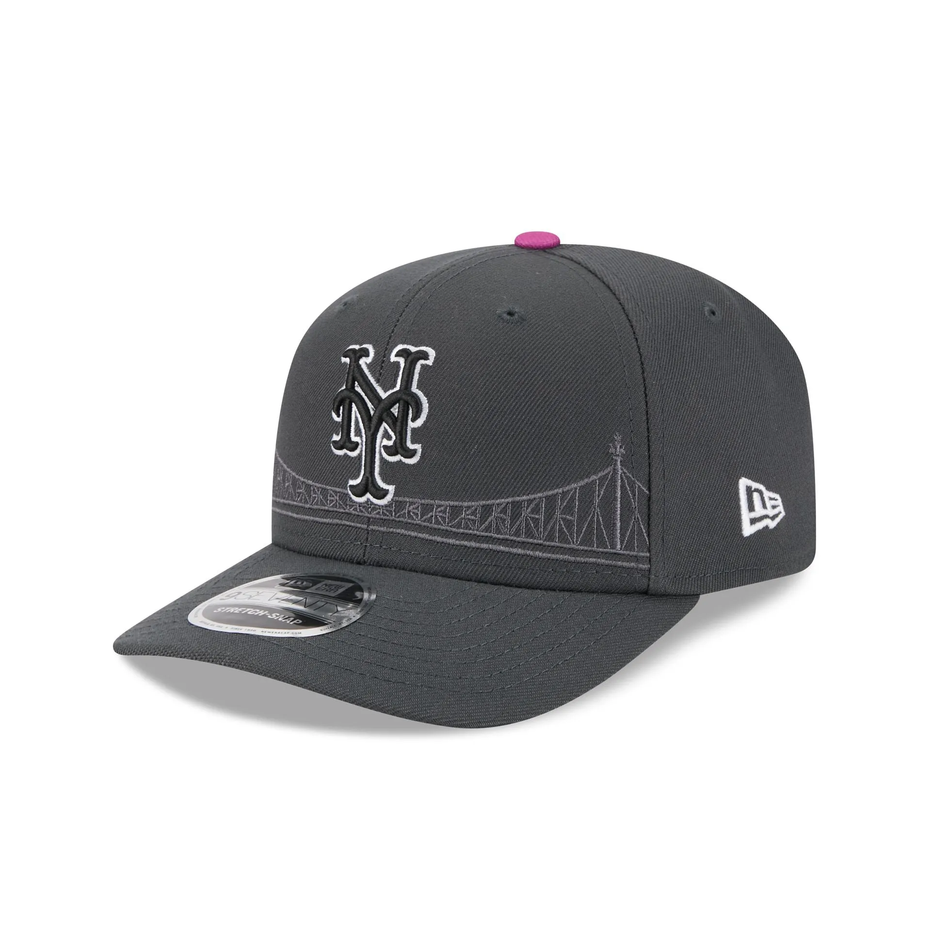 New York Mets City Connect 9SEVENTY Stretch-Snap Hat sold by New Era