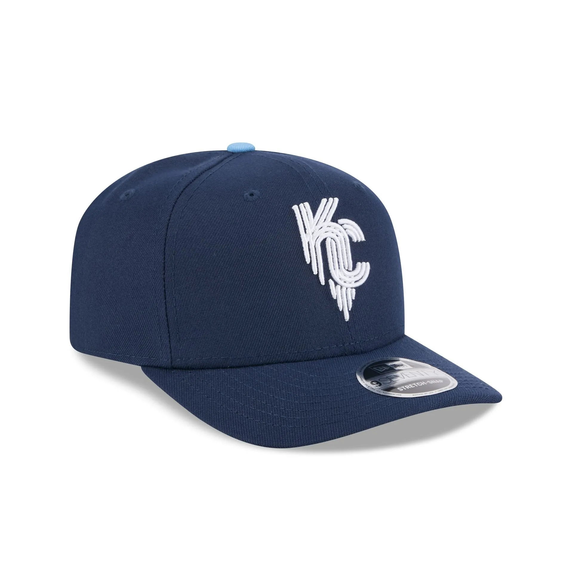 Kansas City Royals City Connect 9SEVENTY Stretch-Snap Hat sold by New Era product image thumbnail 3