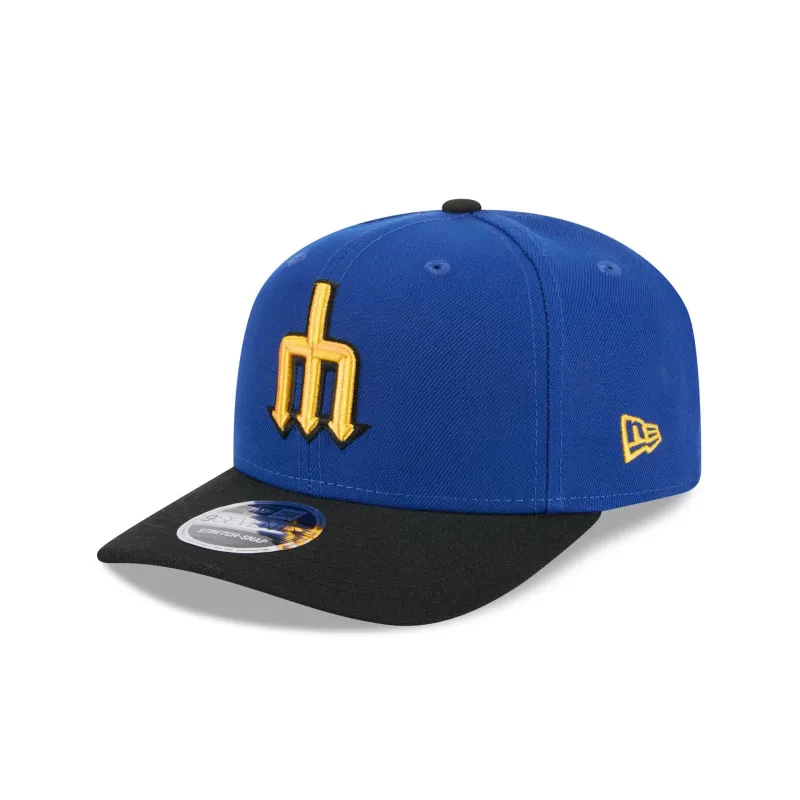 Seattle Mariners City Connect 9SEVENTY Stretch-Snap Hat sold by New Era