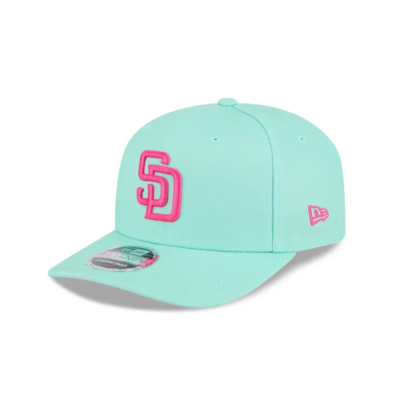 San Diego Padres City Connect 9SEVENTY Stretch-Snap Hat sold by New Era