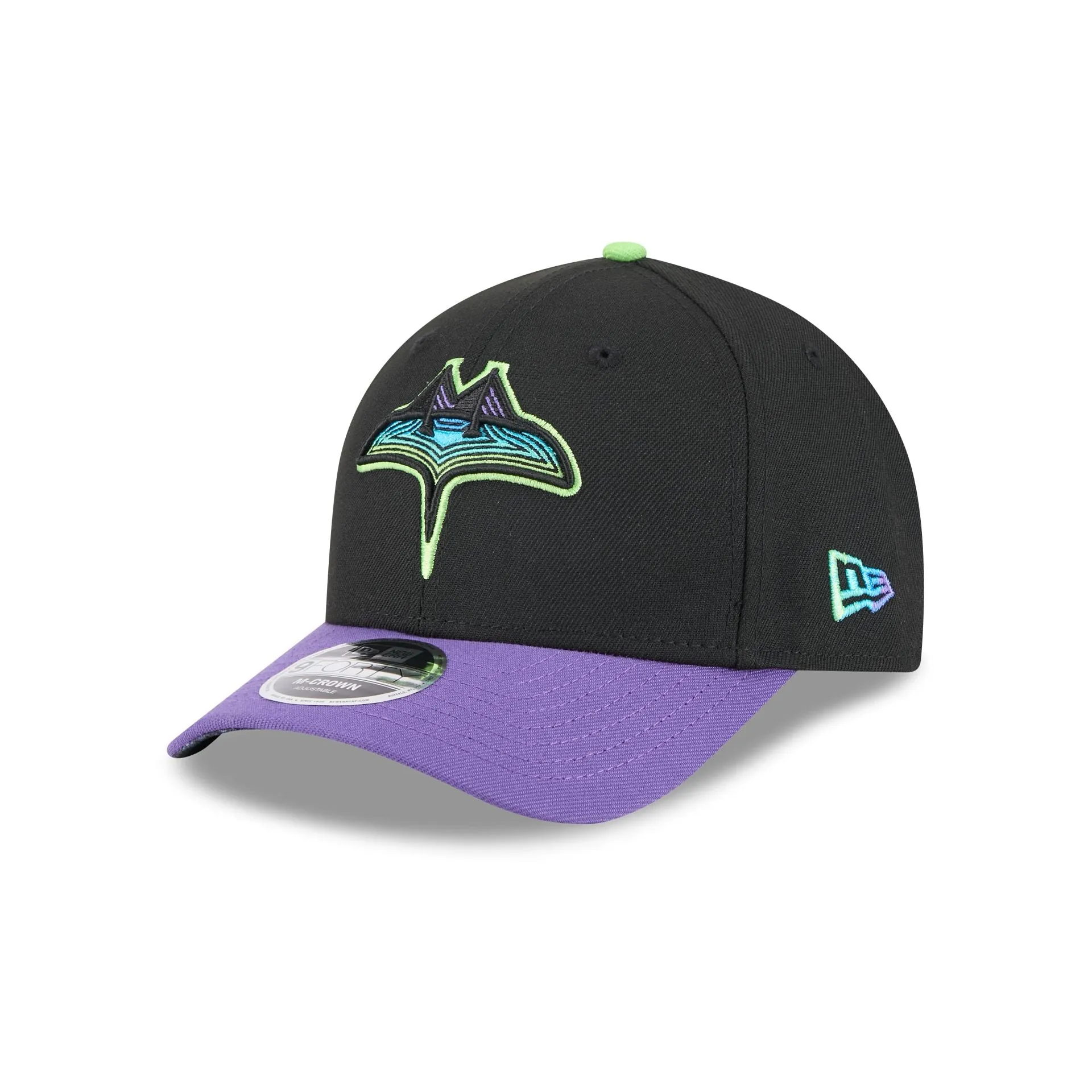 Tampa Bay Rays City Connect 9FORTY M-Crown Snapback Hat sold by New Era