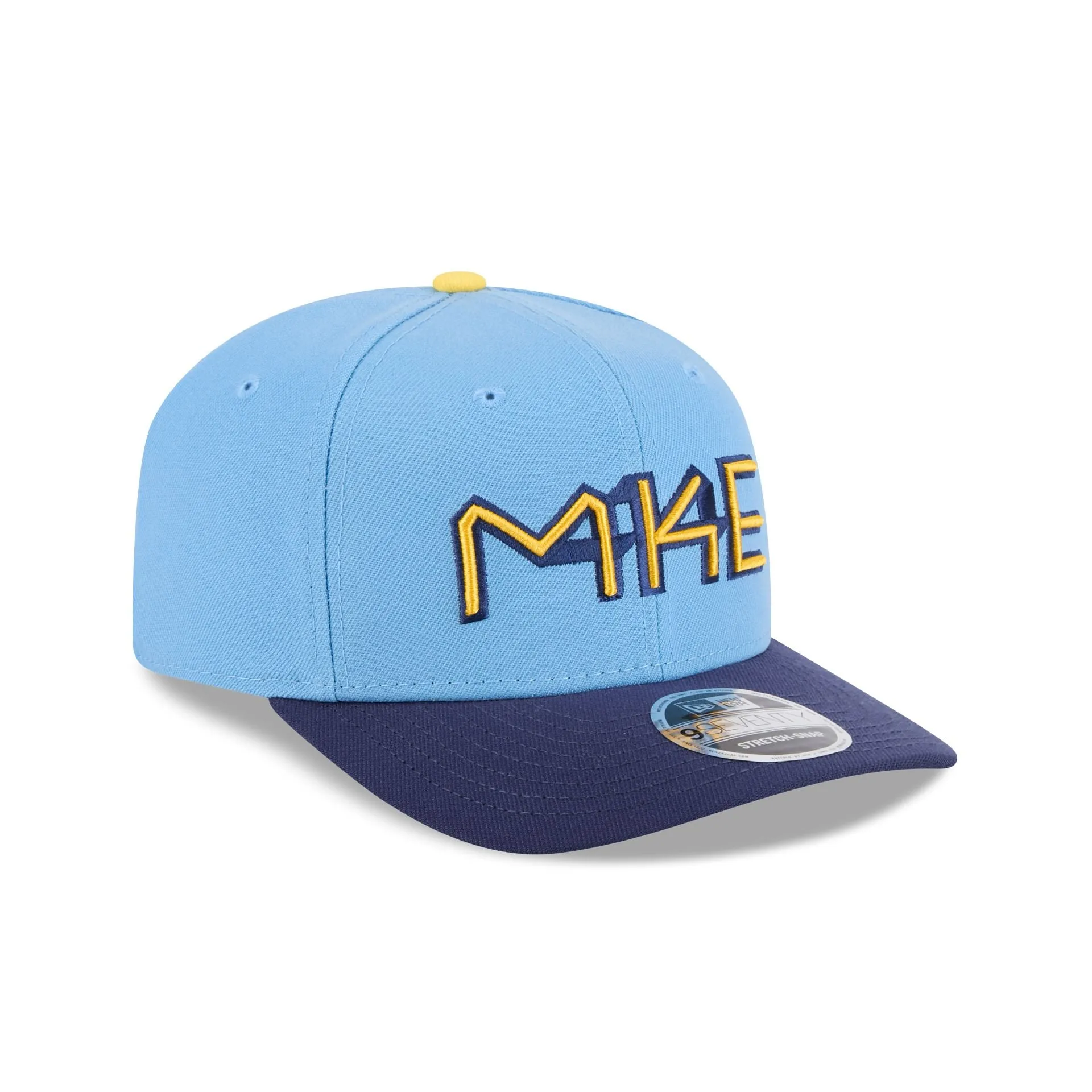 Milwaukee Brewers City Connect 9SEVENTY Stretch-Snap Hat sold by New Era product image thumbnail 3