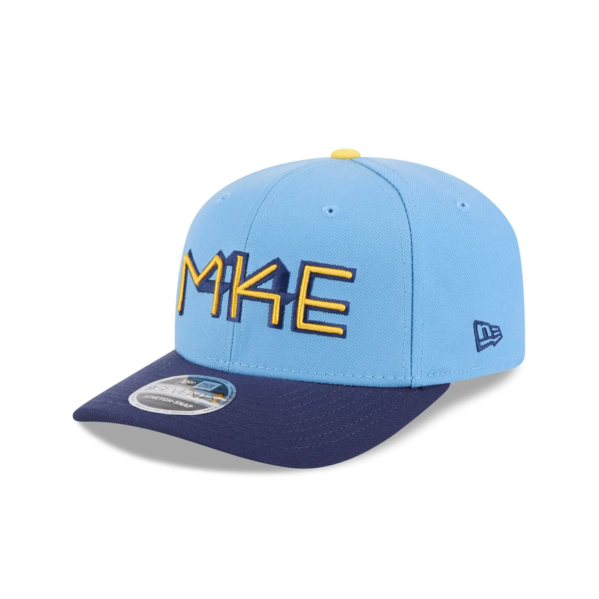 Milwaukee Brewers City Connect 9SEVENTY Stretch-Snap Hat sold by New Era