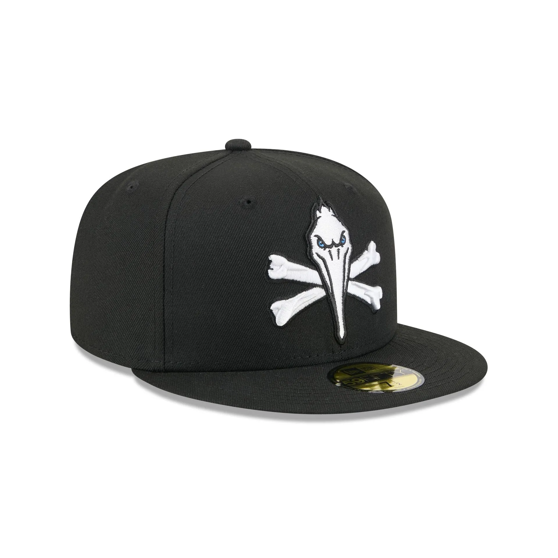 Myrtle Beach Pelicans Theme Night Black 59FIFTY Fitted Hat sold by New Era product image thumbnail 3
