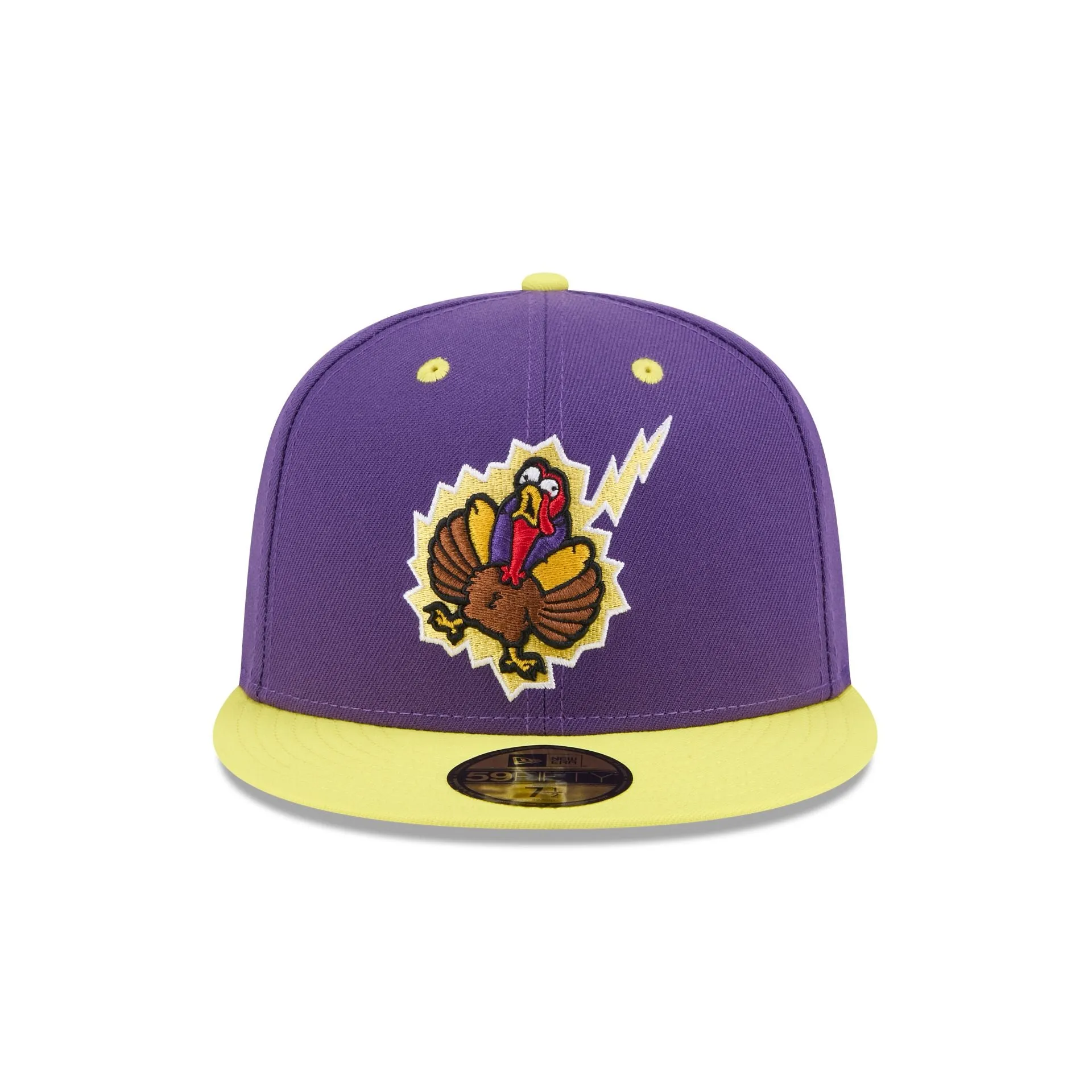 Hartford Yard Goats Theme Night Purple 59FIFTY Fitted Hat sold by New Era product image thumbnail 2