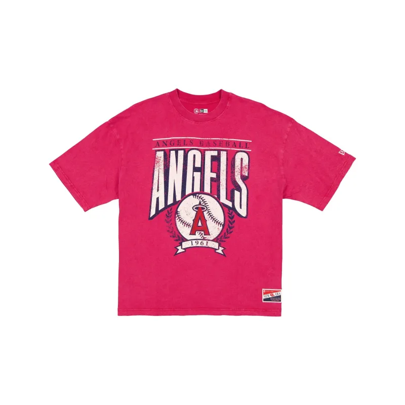 Los Angeles Angels Throwback Boxy T-Shirt sold by New Era