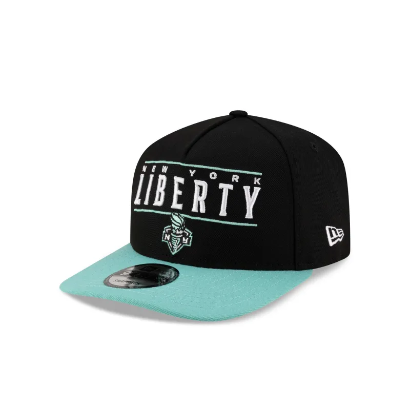 New York Liberty 2025 Draft 9FIFTY A-Frame Snapback Hat sold by New Era