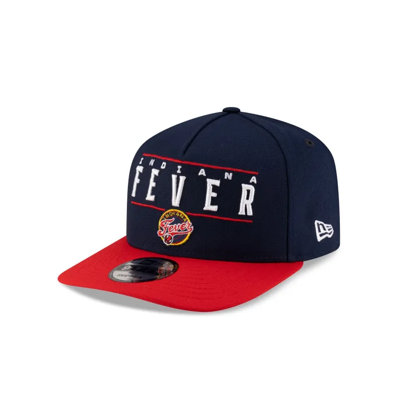 Indiana Fever 2025 Draft 9FIFTY A-Frame Snapback Hat sold by New Era