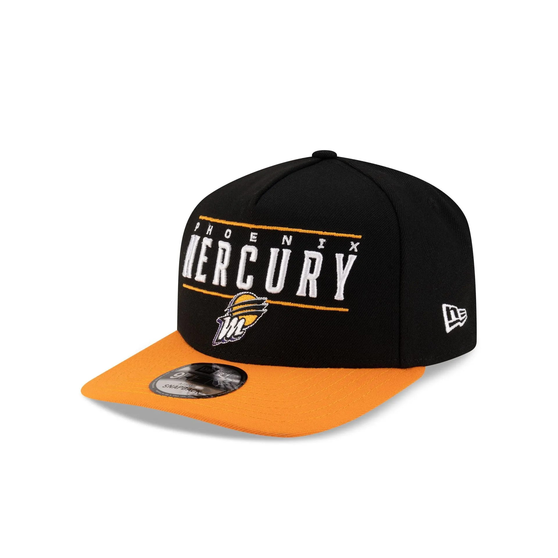Phoenix Mercury 2025 Draft 9FIFTY A-Frame Snapback Hat sold by New Era