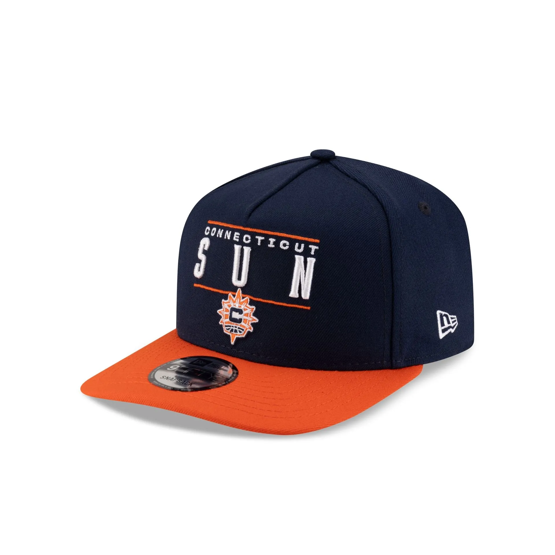 Connecticut Sun 2025 Draft 9FIFTY A-Frame Snapback Hat sold by New Era
