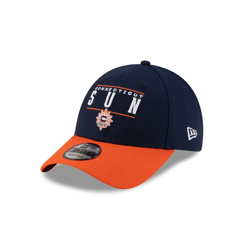 Connecticut Sun 2025 Draft 9FORTY Snapback Hat sold by New Era