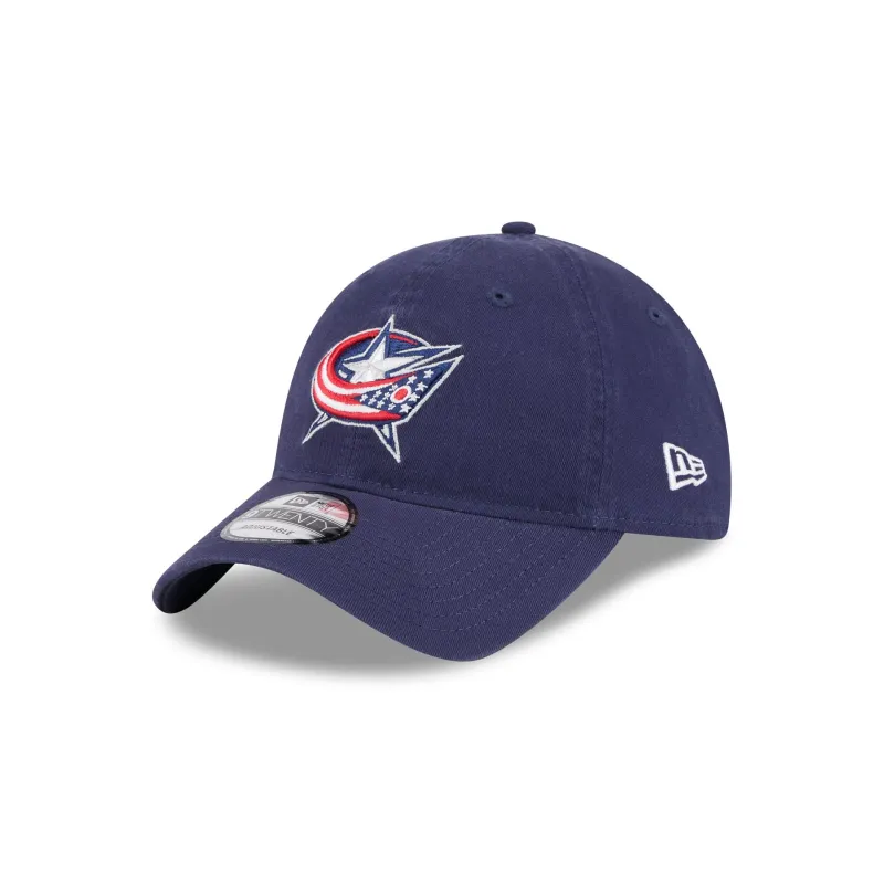 Columbus Blue Jackets Team Tag 9TWENTY Adjustable Hat sold by New Era