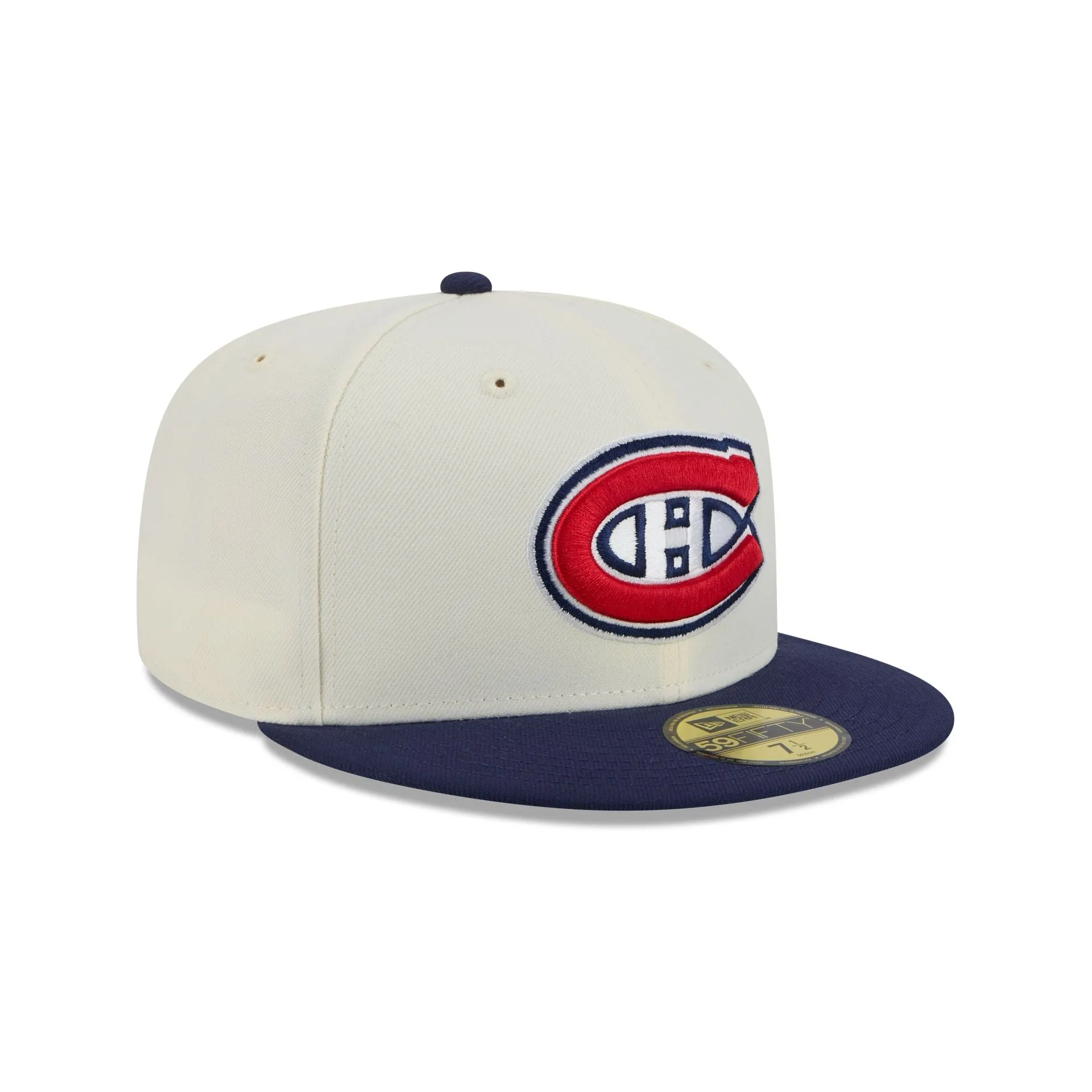 Montreal Canadiens Chrome White 59FIFTY Fitted Hat sold by New Era product image thumbnail 3
