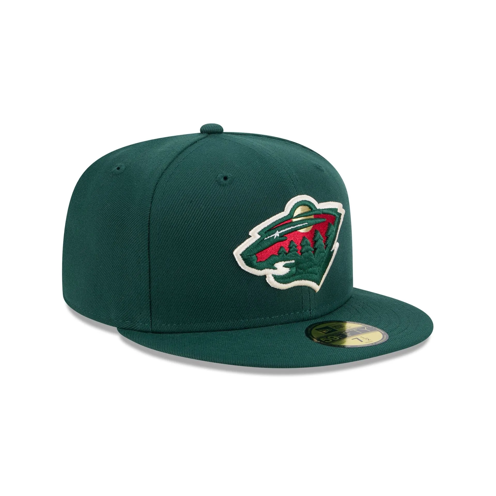 Minnesota Wild Rear Wordmark 59FIFTY Fitted Hat sold by New Era product image thumbnail 3