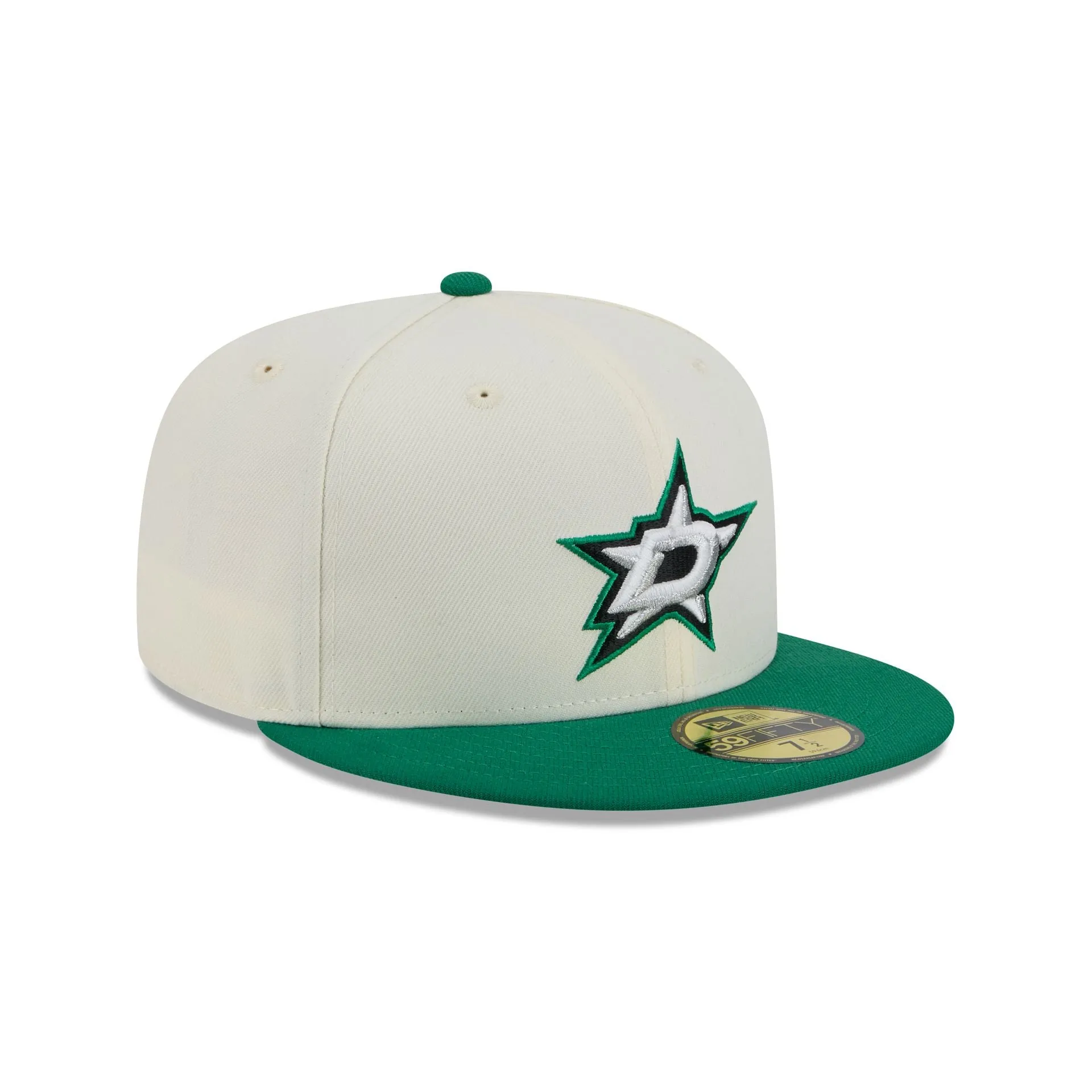 Dallas Stars Chrome White 59FIFTY Fitted Hat sold by New Era product image thumbnail 3