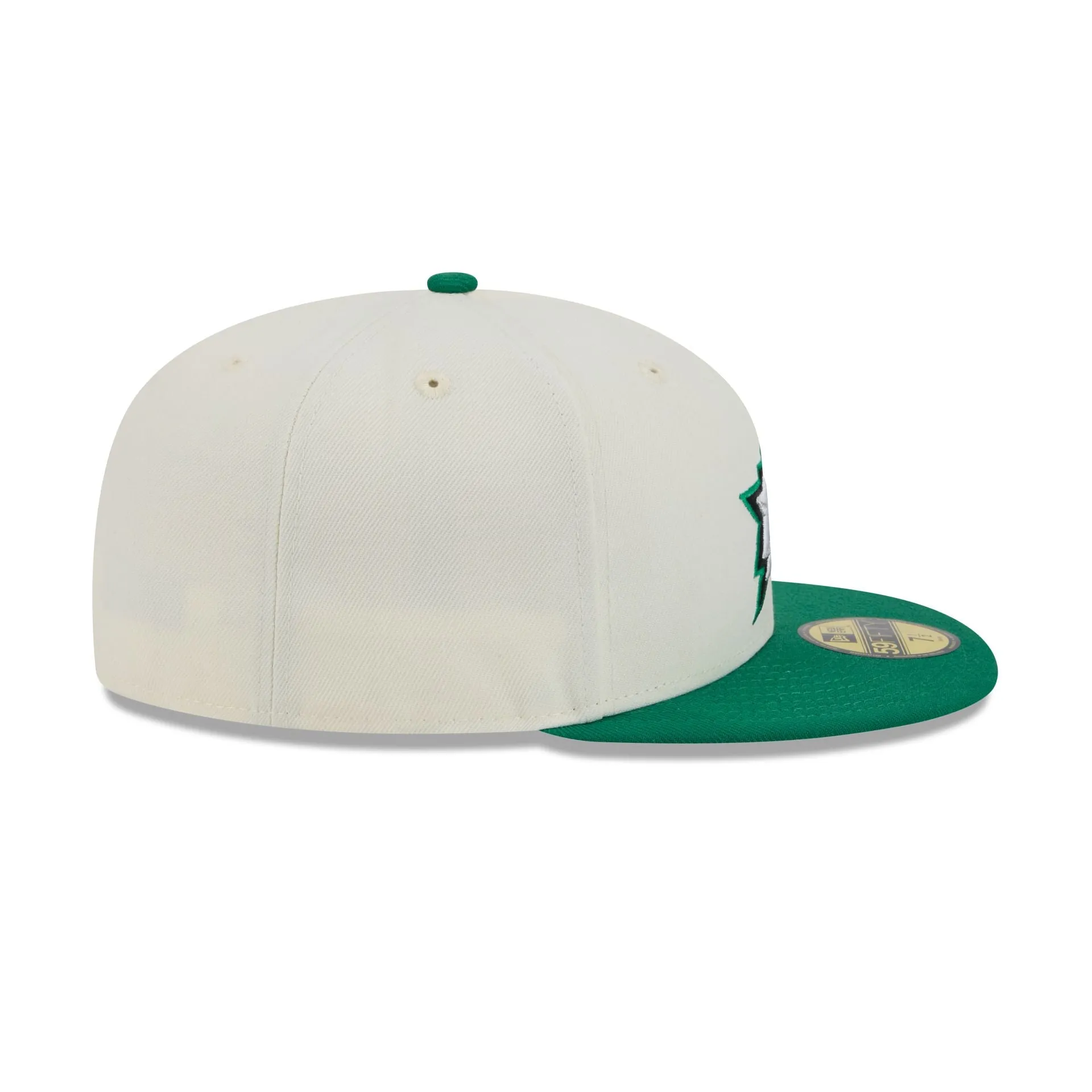 Dallas Stars Chrome White 59FIFTY Fitted Hat sold by New Era product image thumbnail 5