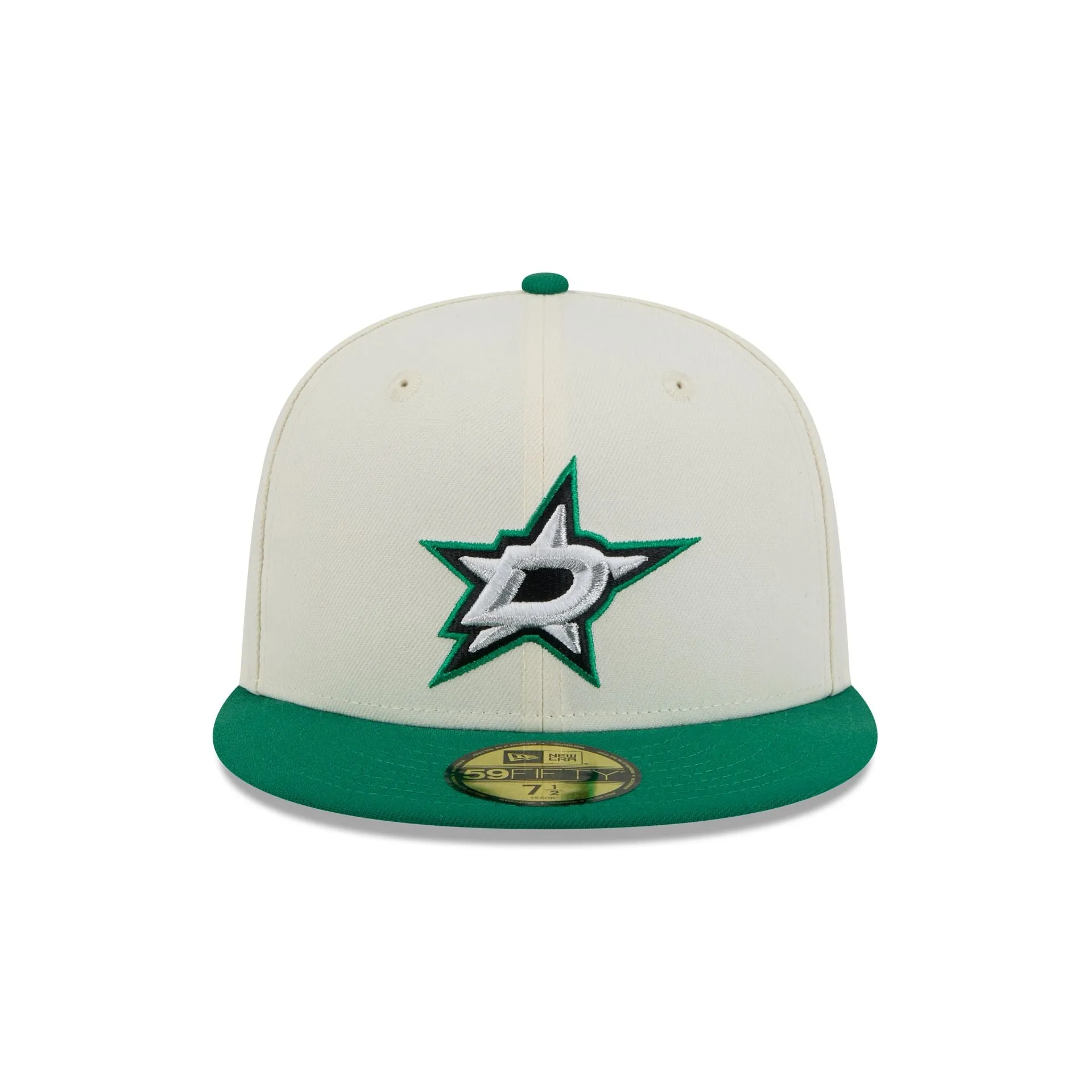 Dallas Stars Chrome White 59FIFTY Fitted Hat sold by New Era product image thumbnail 2
