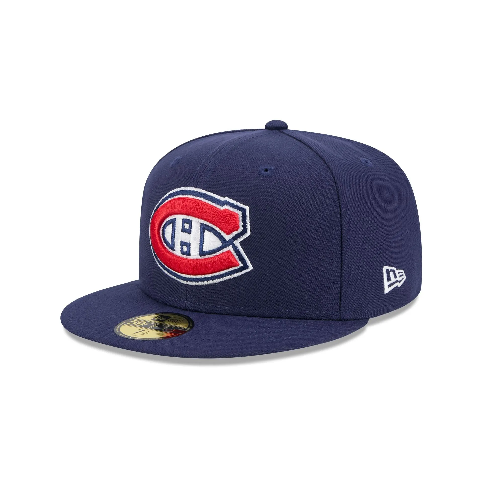 Montreal Canadiens Rear Wordmark 59FIFTY Fitted Hat sold by New Era