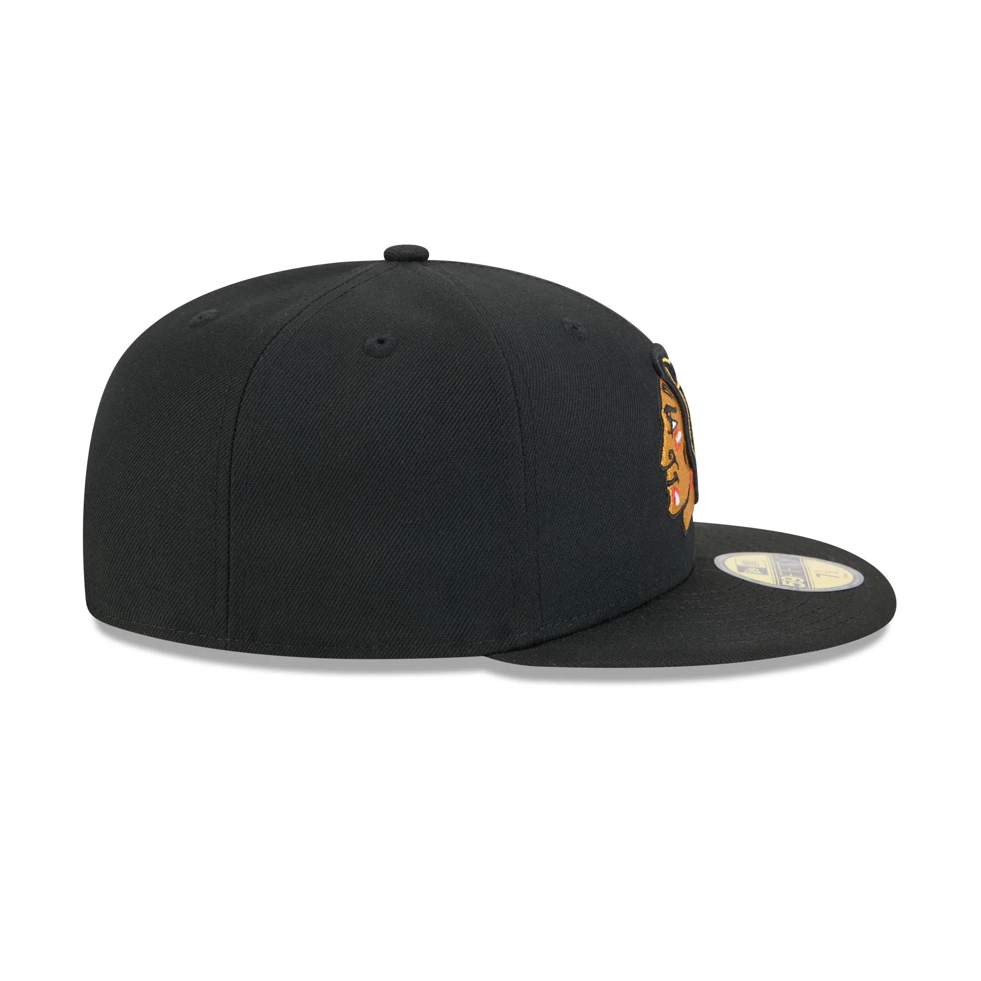 Chicago Blackhawks Rear Wordmark 59FIFTY Fitted Hat sold by New Era product image thumbnail 5