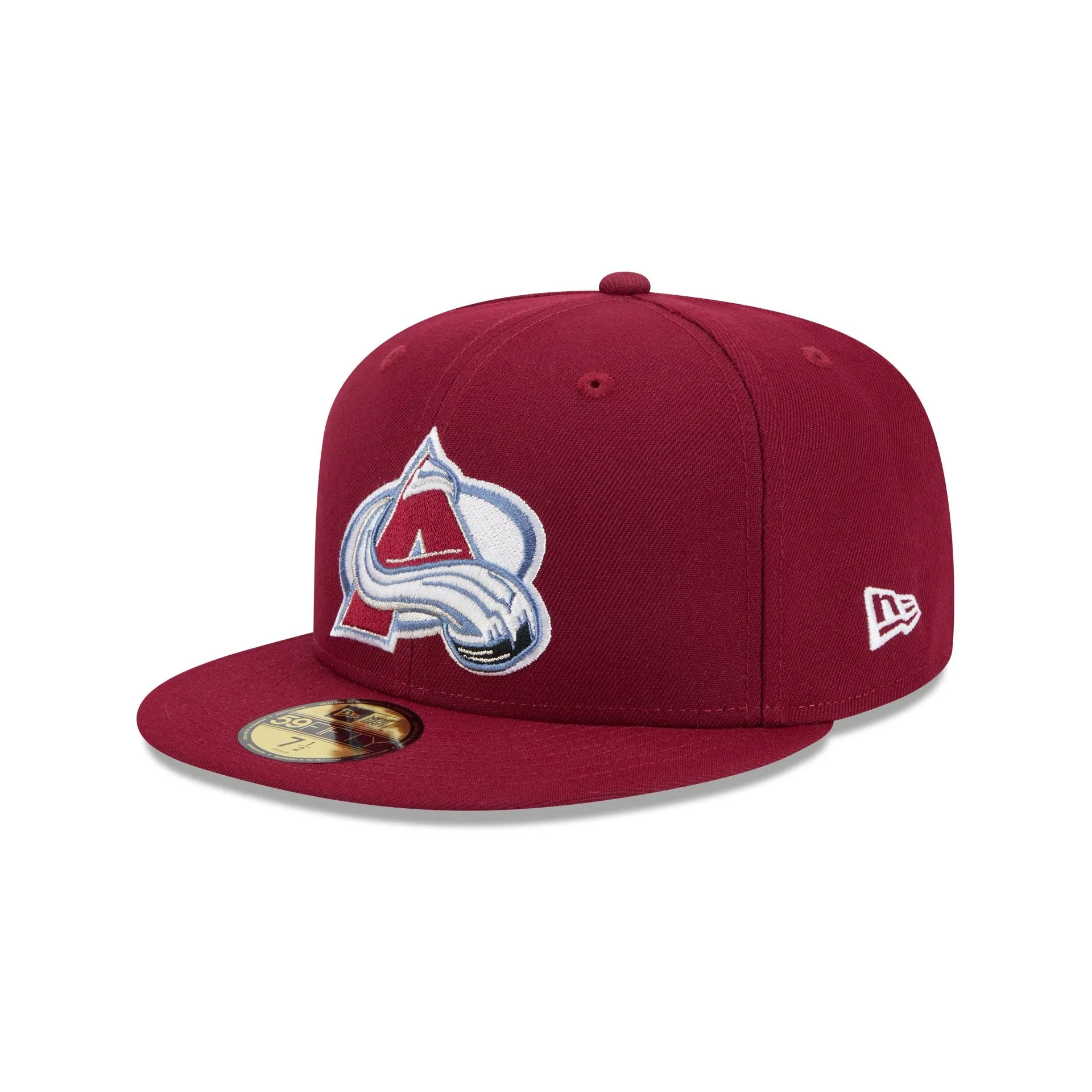 Colorado Avalanche Rear Wordmark 59FIFTY Fitted Hat sold by New Era