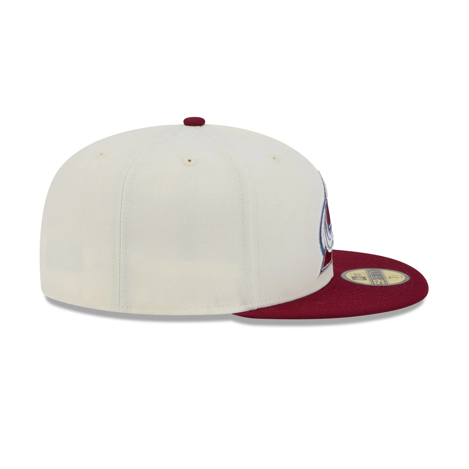 Colorado Avalanche Chrome White 59FIFTY Fitted Hat sold by New Era product image thumbnail 5